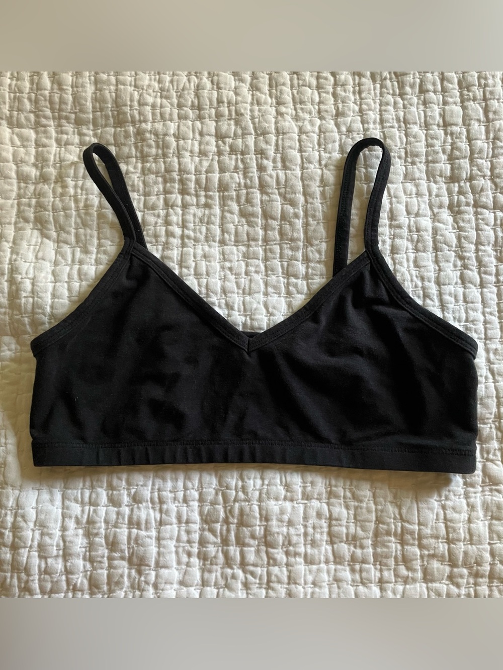 Jungmaven black pullover bralette size medium